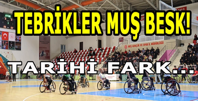 Tebrikler Muş BESK! Muş BESK Konya ekibini farklı yendi!