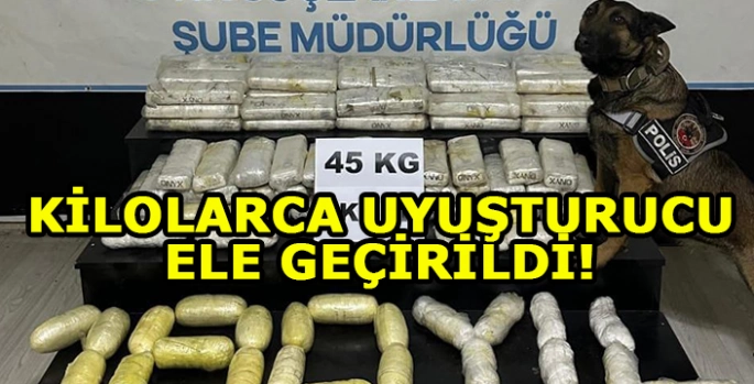 Tırın dorsesinde 61 kilogram uyuşturucu ele geçirildi!