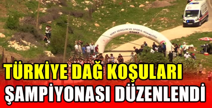  Türkiye Dağ Koşuları Şampiyonası düzenlendi
