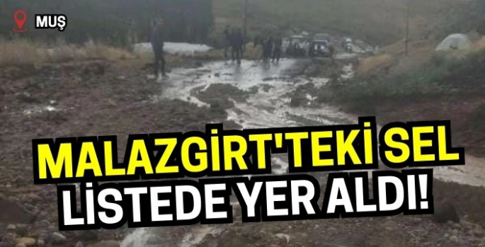 Türkiye'de 2024 nasıl geçti? Malazgirt'teki sel listede yer aldı! 