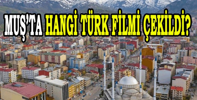 Türkiye’nin film-dizi haritası belli oldu: Muş’ta hangi film çekildi? 