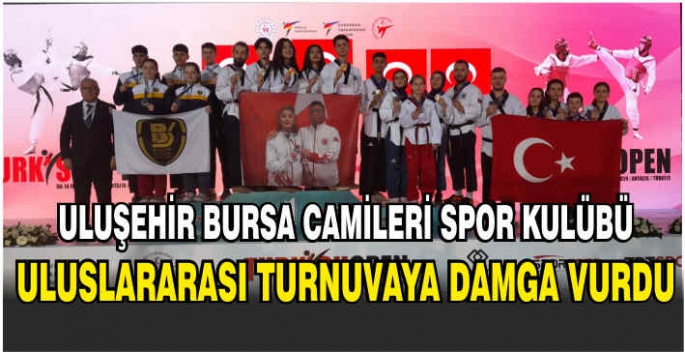 Uluşehir Bursa Camileri Spor Kulübü, uluslararası turnuvaya damga vurdu