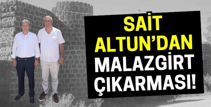 Ünlü iş insanı ve kanaat önderi Sait Altun Malazgirt’te 