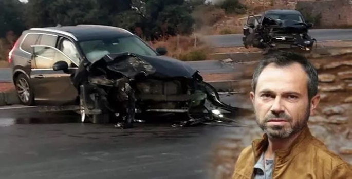 Ünlü oyuncu Olgun Şimşek trafik kazası geçirdi! 