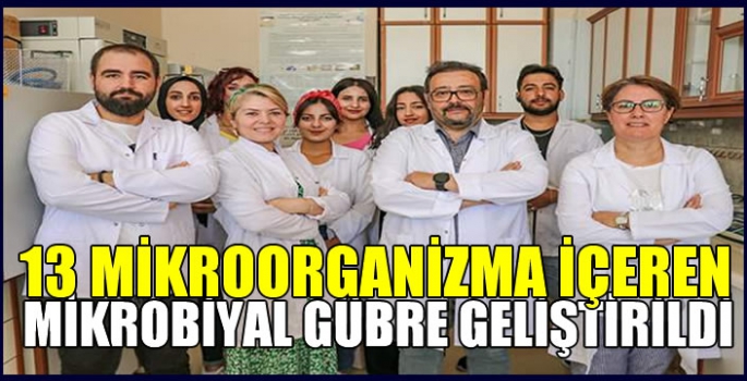 Van'da 25 yıllık çalışmayla 13 mikroorganizma içeren mikrobiyal gübre geliştirildi