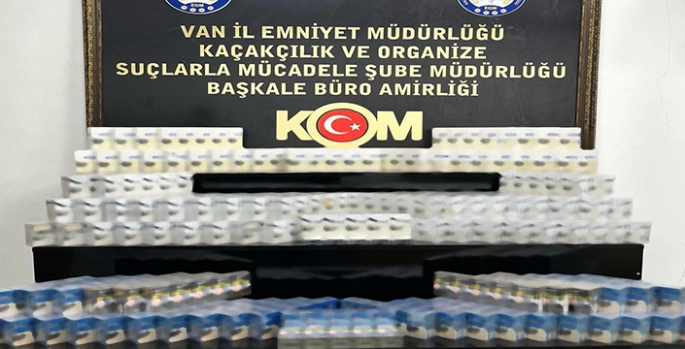 Van'da kaçakçılık operasyonlarında 34 şüpheli hakkında işlem yapıldı