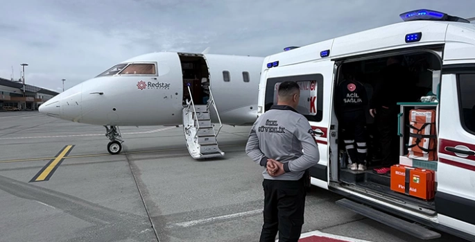 Van'da kalp rahatsızlığı olan bebek ambulans uçakla İstanbul'a nakledildi