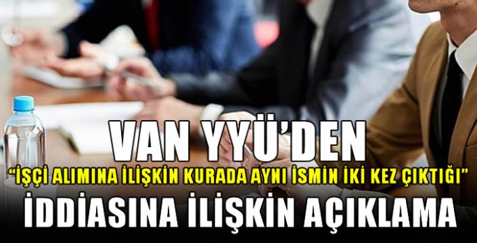 Van YYÜ'den 