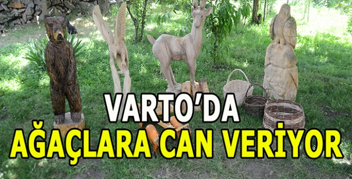 Varto’da büyüyen sanat eserleri: Yoktan var ediyor!