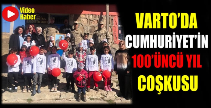 Varto'da Cumhuriyet’in 100’üncü yıl coşkusu