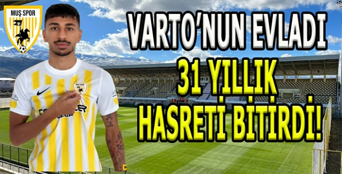 Varto’dan zirveye 49 numara: Memleketini şampiyon yaptı!